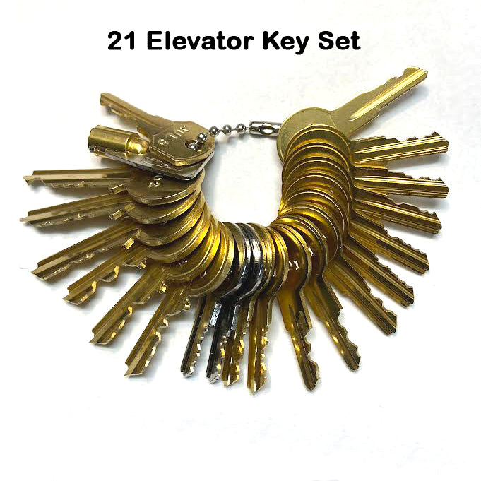 21 Elevator Key Set