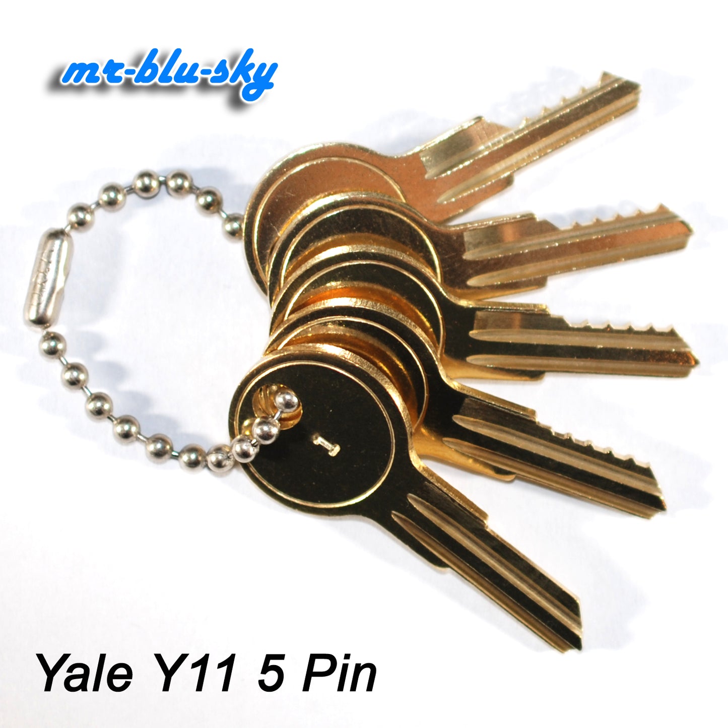 Yale Y11, Y12, Y14, 5 Wafer Space and Depth Keys ~ DSD#070, C55
