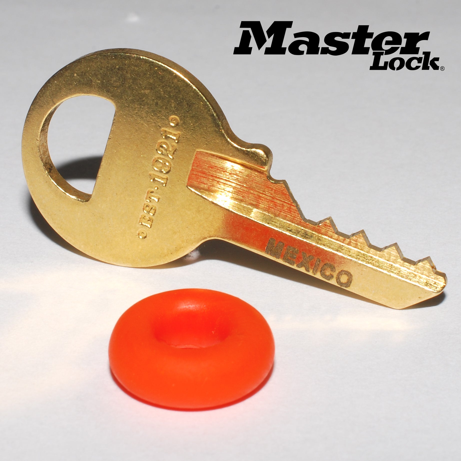 Master Padlock Bump Key With O-Ring