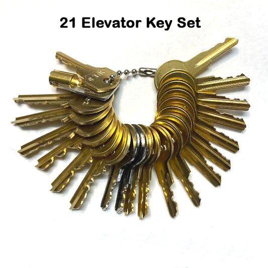 21 Elevator Key Set 