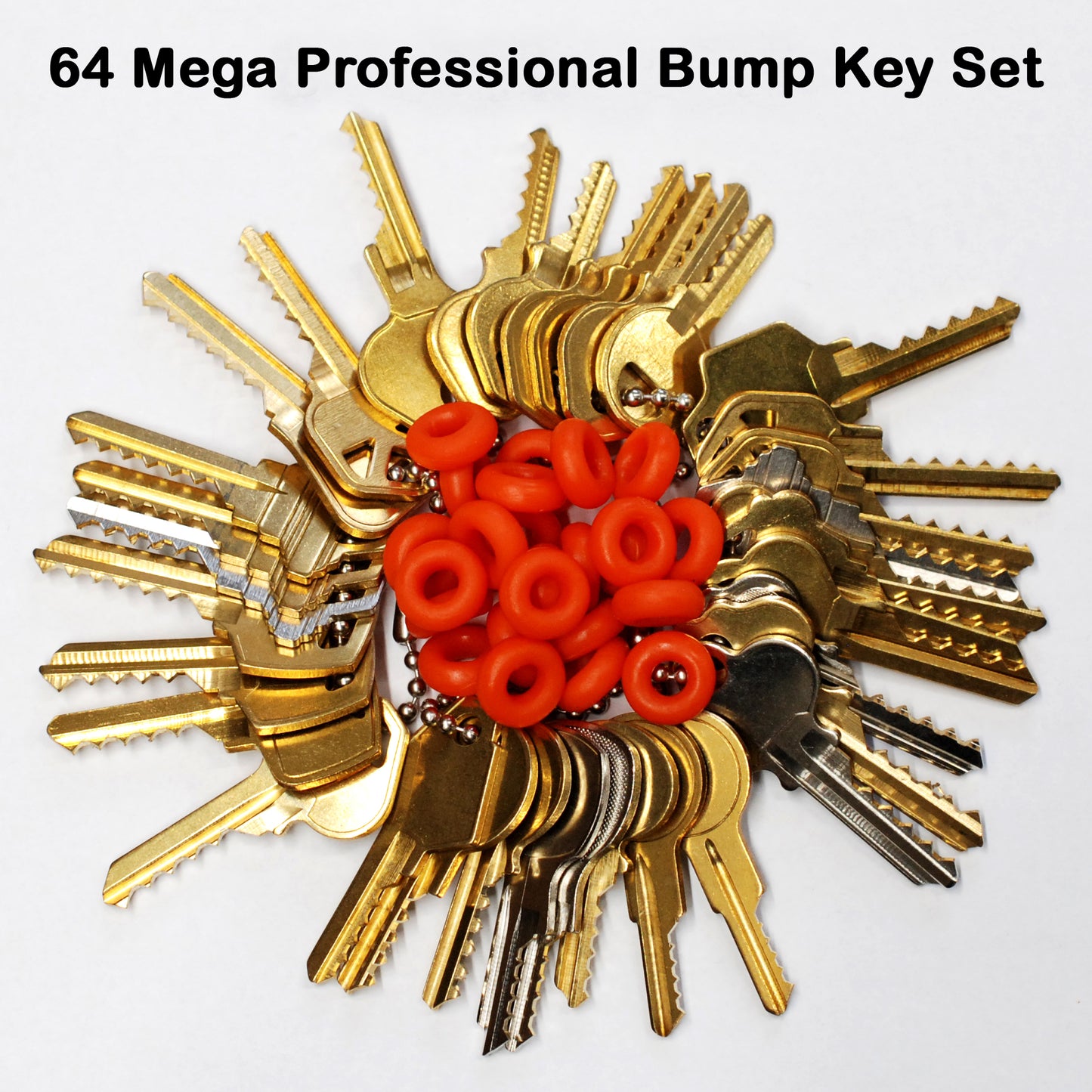 64 Mega Professional Bump Key Set