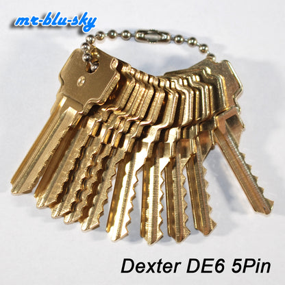 Dexter Lock DE6, 5 Pin Space and Depth Keys ~ DSD#025, C16