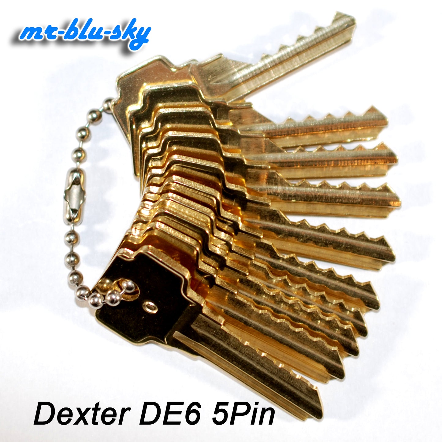 Dexter Lock DE6, 5 Pin Space and Depth Keys ~ DSD#025, C16