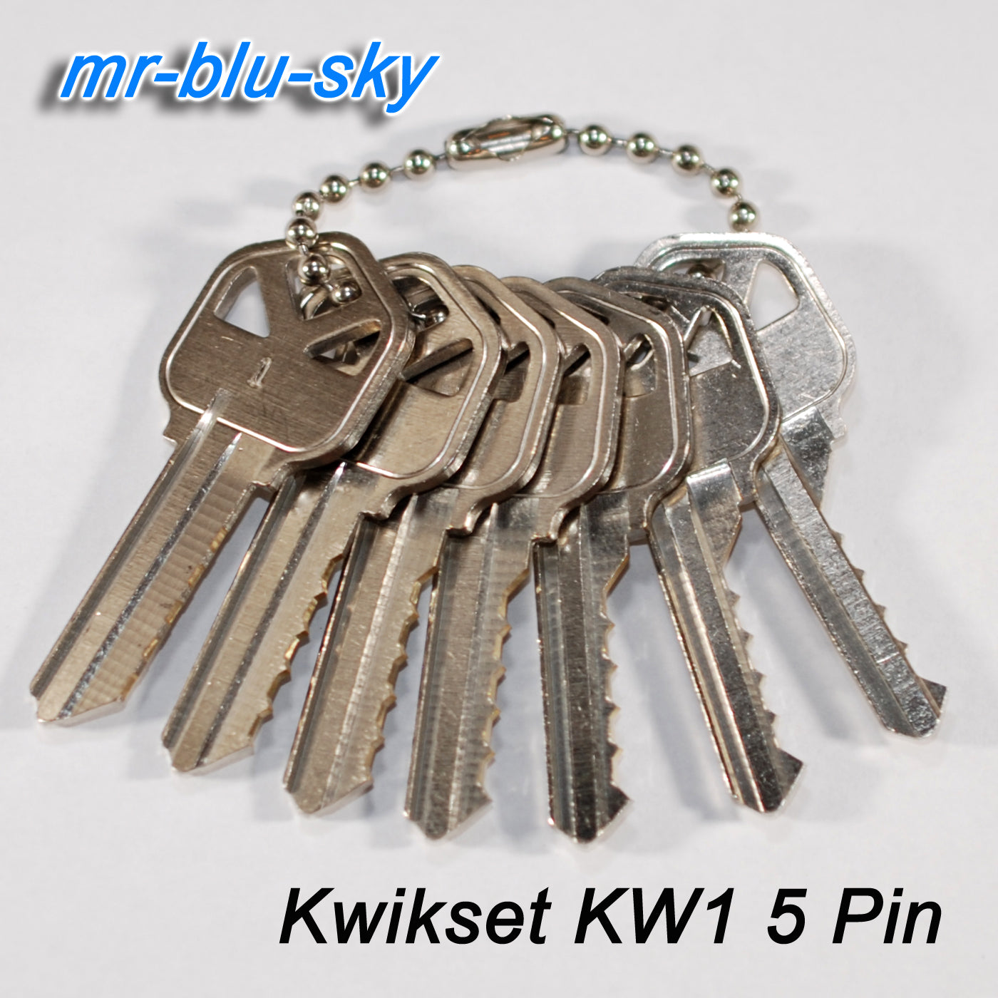 Kwikset KW1, 5 Pin Space and Depth Keys ~ DSD#046, C31