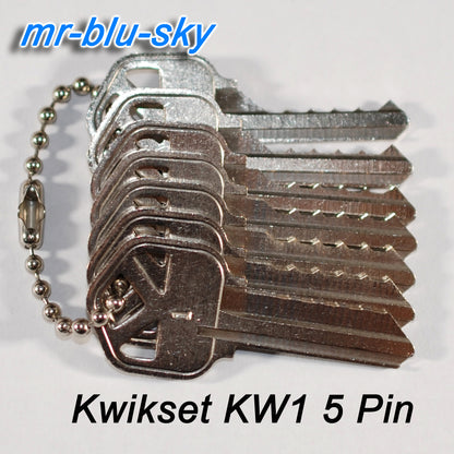 Kwikset KW1, 5 Pin Space and Depth Keys ~ DSD#046, C31