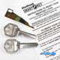 Kwikset SmartKey Rekey Kit ~ 2 Keys