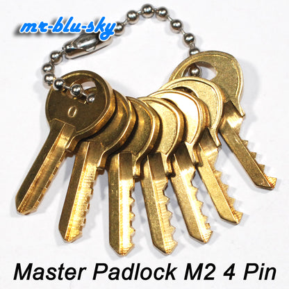 Master Padlock M1, 1K, 4 Pin Space and Depth Keys ~ DSD#050, C35