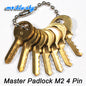 Master Padlock M2, 7K, 4 Pin Space and Depth Keys ~ DSD#049, C34