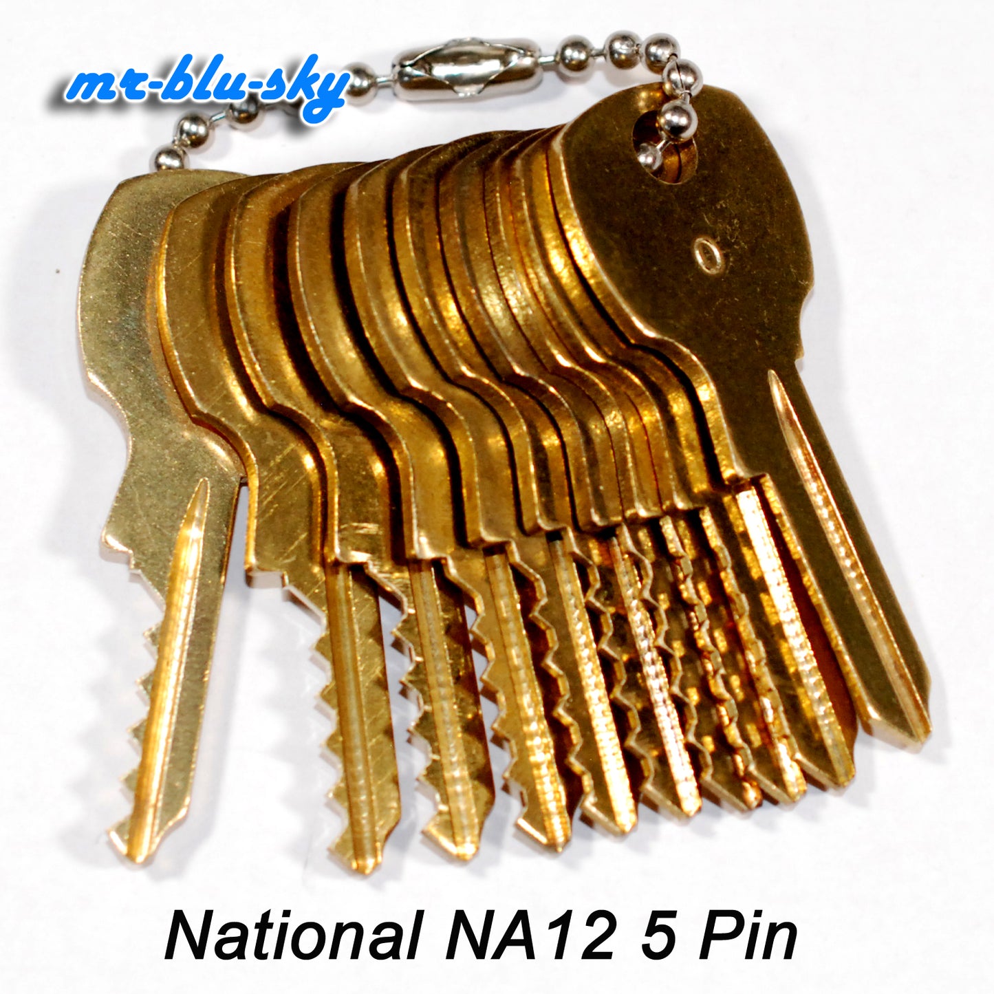 National Cabinet NA12, 5 Pin Space and Depth Keys ~ DSD#054, C39