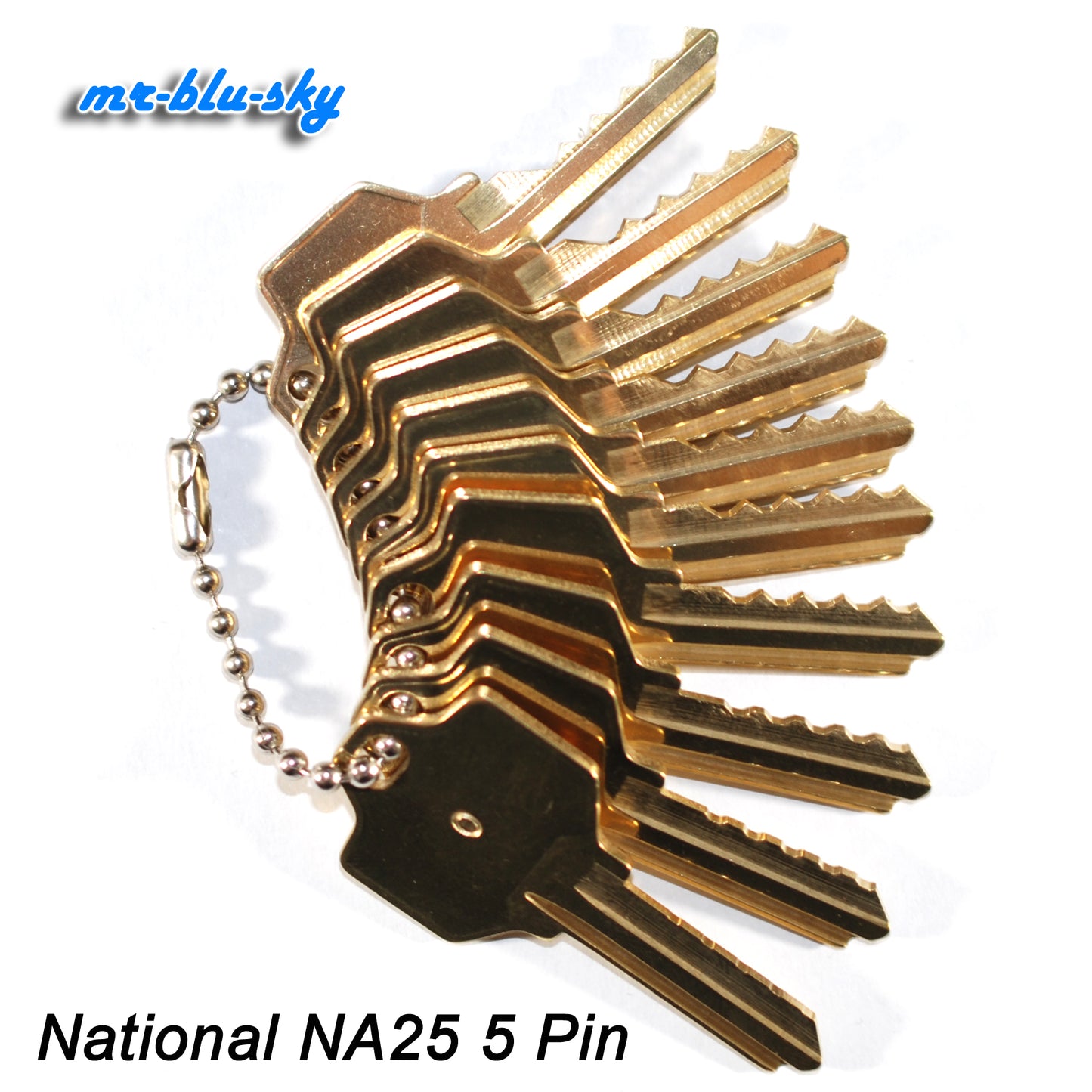 National Lock NA25, NA6, Pin Space and Depth Keys ~ DSD#055, C40