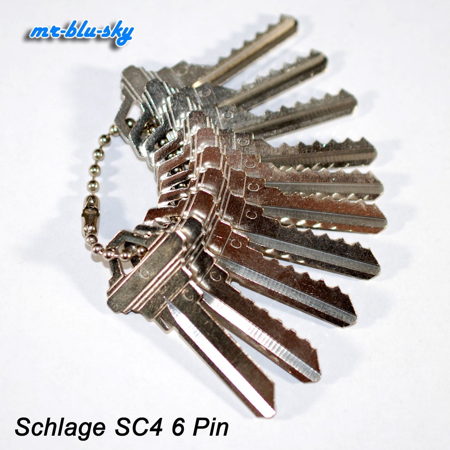 Schlage SC4, 6 Pin Space and Depth Keys ~ DSD#060, C45