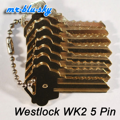 Weslock WK2, 5 Pin Space and Depth Keys ~ DSD#067, C52