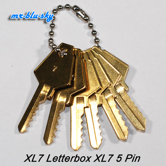 XL Letterbox XL7, XL16, 5 Pin Space and Depth Keys ~ DSD#068, C53