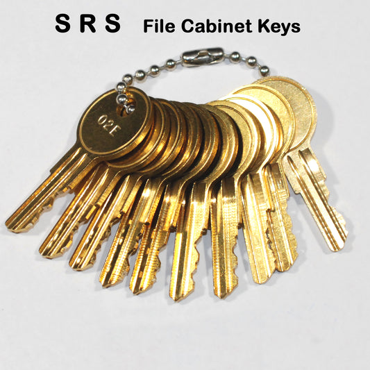 10 SRS Pentesting Key Set ~ SRS File Cabinet 01E 02E 03E 04E 05E 06E 07E 08E 09E 10E