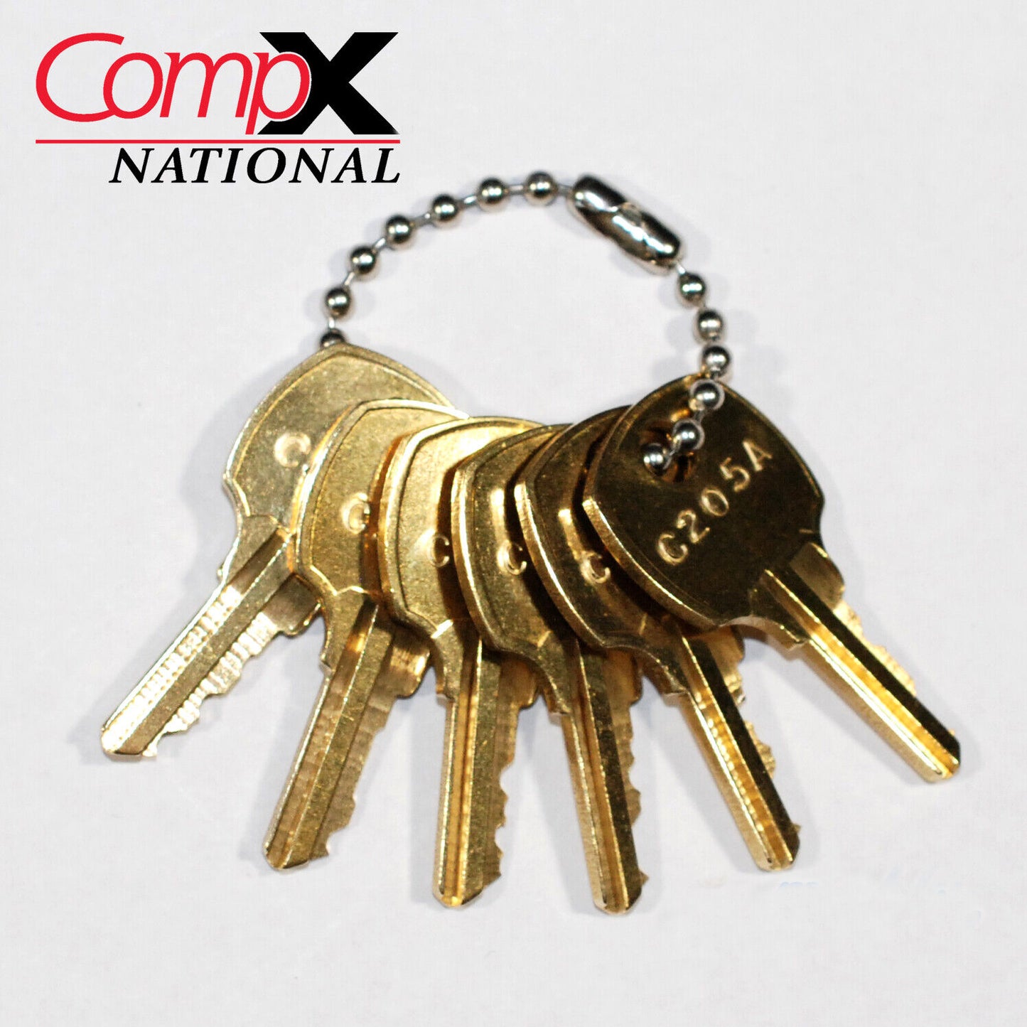 6 CompX Pentesting Key Set ~ C205A, C254A, C256A, C267A, C361A, C441A