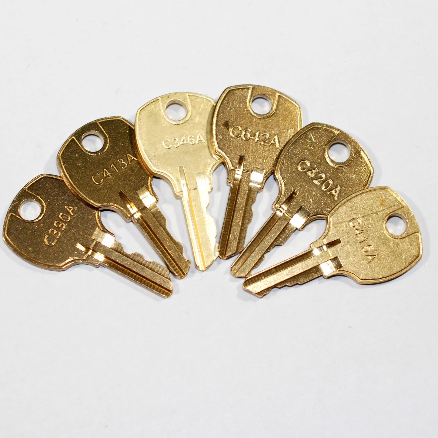 6 CompX Pentesting Key Set ~ C390A, C413A, C346A, C642A, C420A, C415A